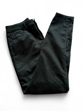 Ann Taylor The High Rise Skinny Dark Green Pants